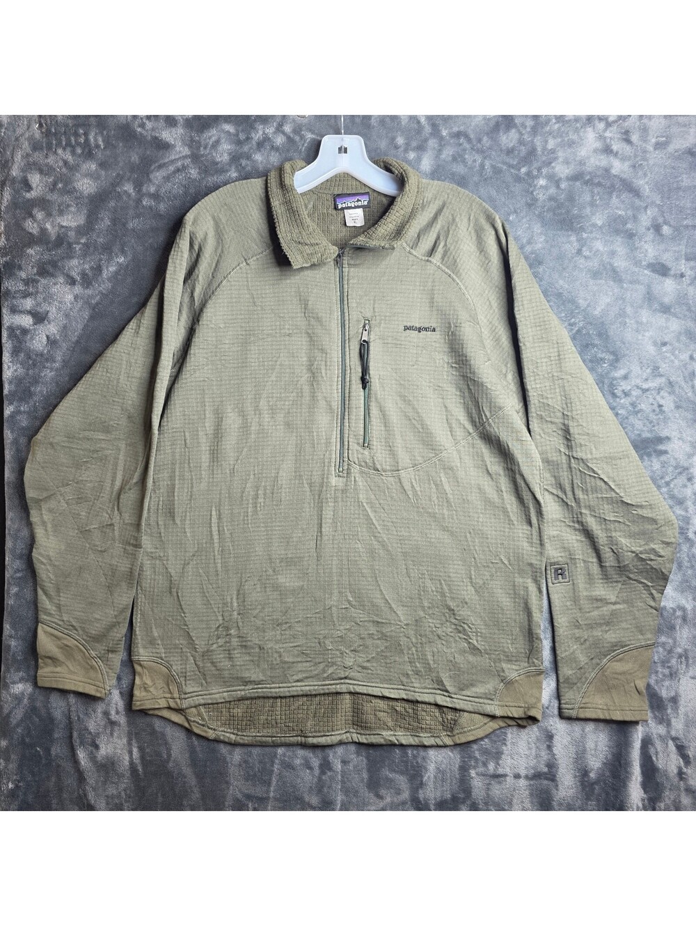 Vintage Patagonia M.A.R.S R1 Jacket XL Half Zip Pullover Made in the USA
